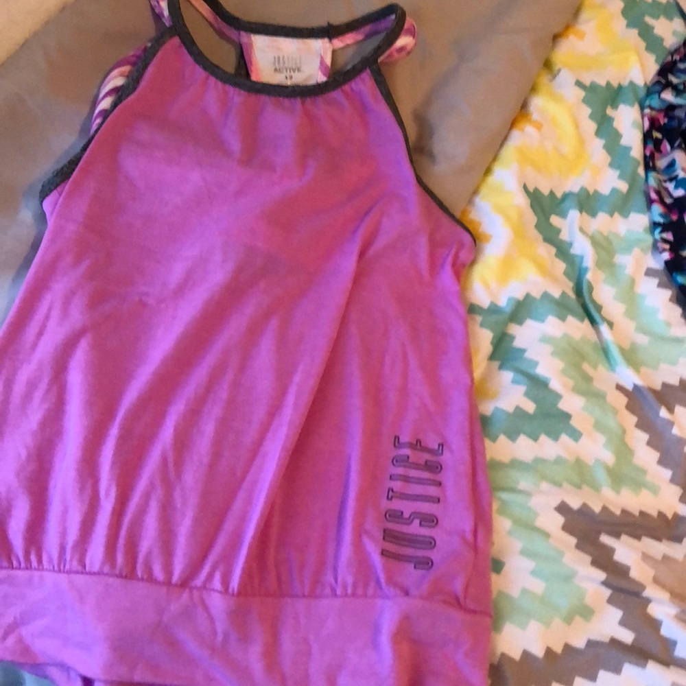 Girls athletic tank